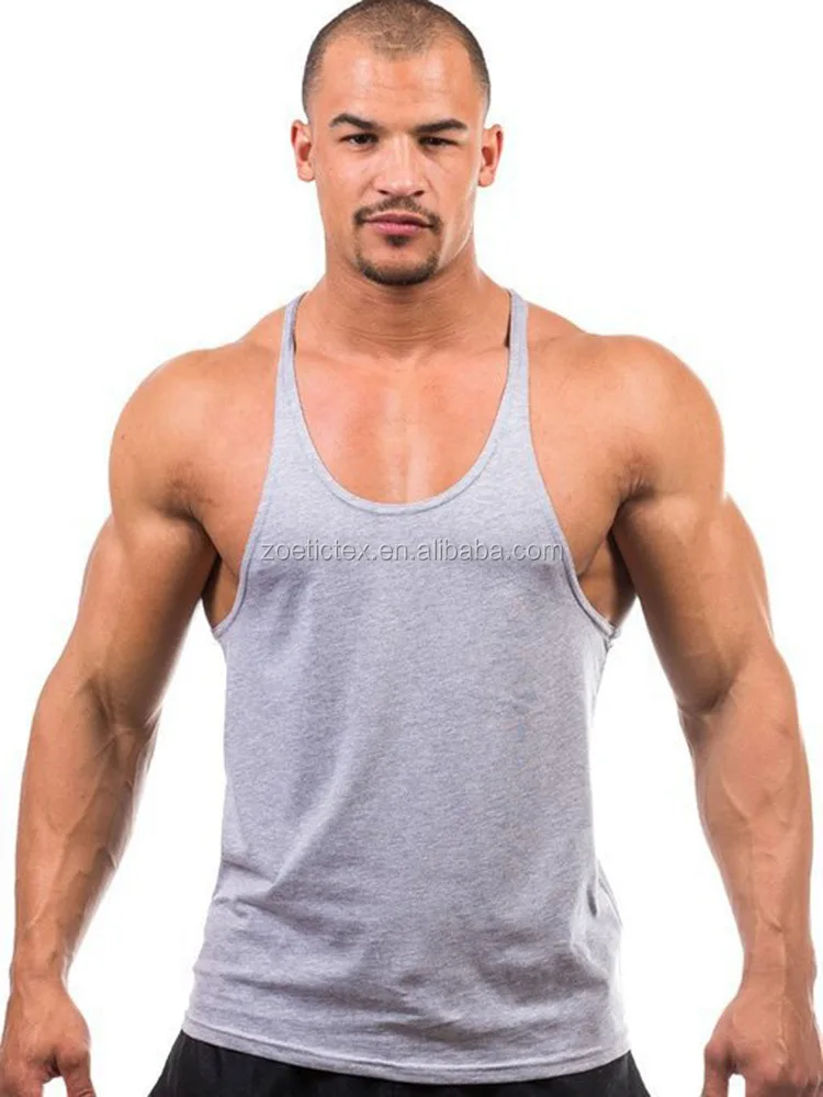 High Quality Custom Mens Gym Stringer tank Top