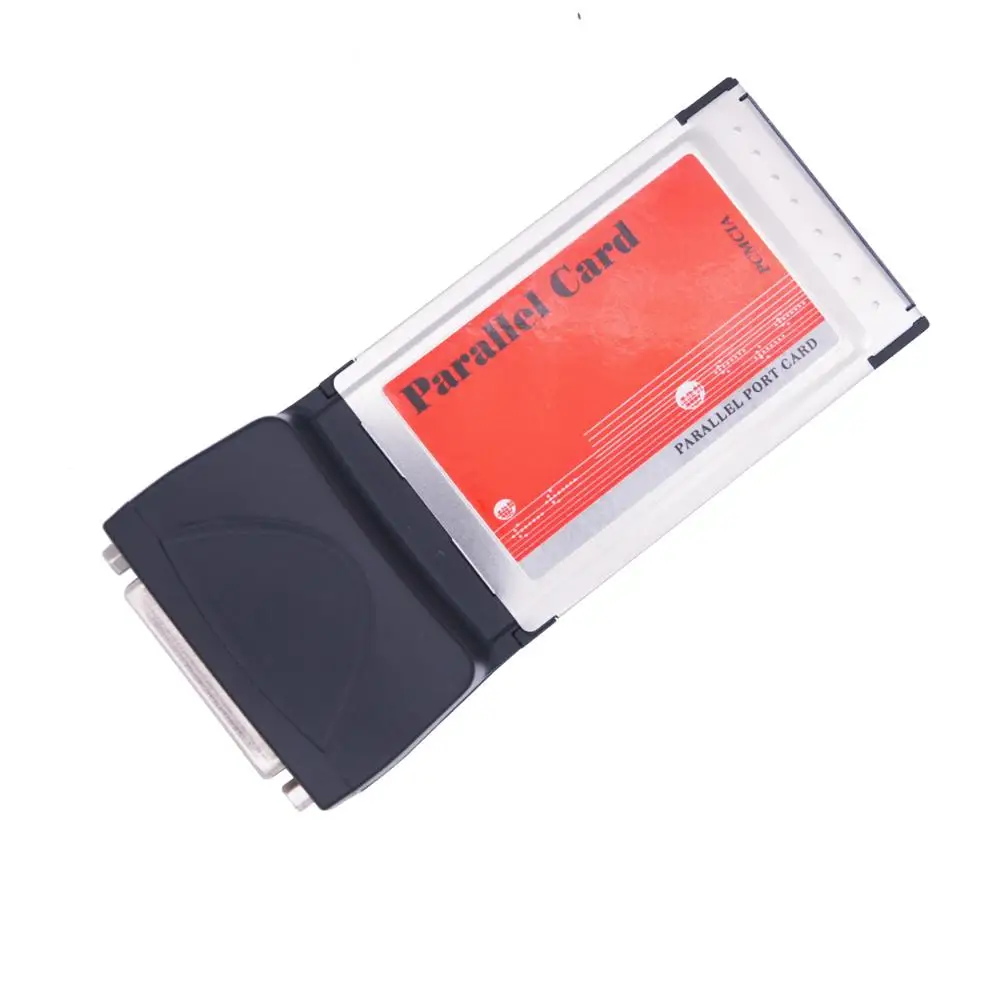 Compatible with PS2 SPP EPP ECP portable card expansion adapter PCMCIA  parallel DB25 DB26 printer free shipping card