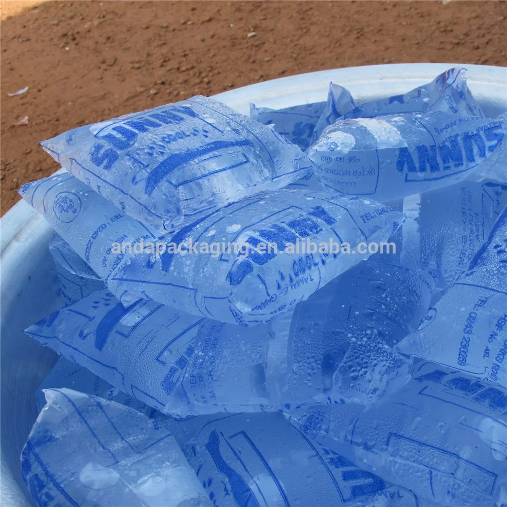 Rouleau de film plastique pour l'eau Sachet 500ml/LDPE Emballage