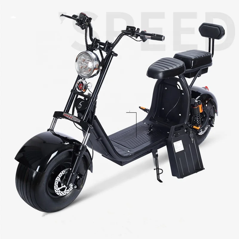 Eve culture 12T L 黒 Eeeza 4000W 60V 12Ah Electric Scooter Off Road With