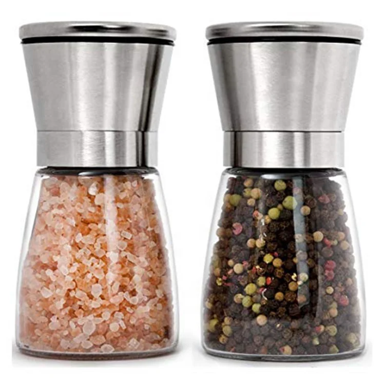 Pengocok Garam Merica Penggiling Garam Dan Merica Premium Dapat Disetel Dan Mudah Digunakan Atasan Baja Tahan Karat Buy Merica Mini Salt Amp Pepper Mills Mini Salt Amp Pepper Mills Product On Alibaba Com