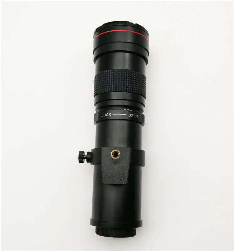 Телеобъектив 420-800 мм f/8,3 с ручным зумом для объектива цифровой камеры