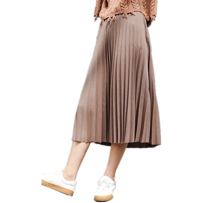 Falda Larga Plisada Para Mujer,Falda De Moda Coreana,Estilo Vintage,2022 - Buy Falda Mujer Embarazada,2022 Moda Coreana,Coreano Falda Product on