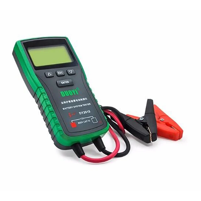 DY2015 Automotive Battery Tester Electric Vehicle Battery Capacity Tester 12V 60A Battery System Meter