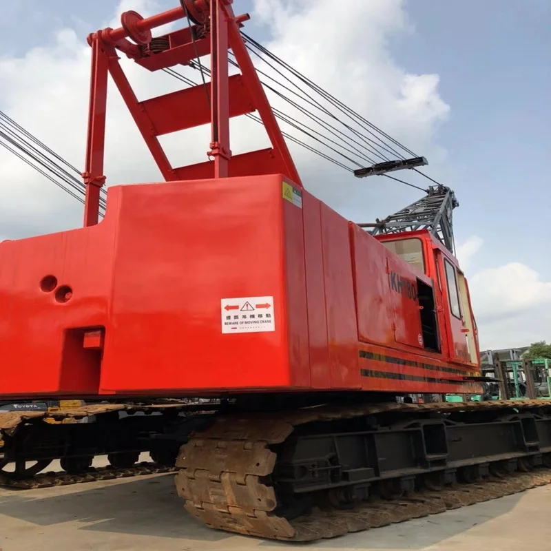 50 тонн, бывший в употреблении японский гусеничный кран hitachi kh180, распродажа