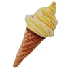 Yellow ice cream