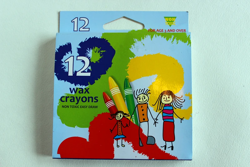 にんじんクレヨン 新年割引非毒性ワックスクレヨンタイプとセット包装クレヨン