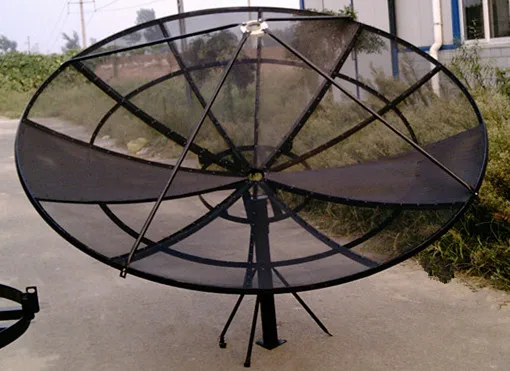 6FT 8FT 10FT 12FT 16FT 20FT 22FT Outdoor Ground C Band Satellite Dish Antenna Aluminum Mesh TV Antenna