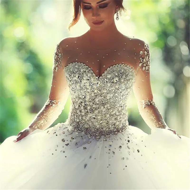 Свадебное платье с 5 кольцами