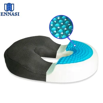 Cooling Gel Touch Memory Foam Donut Seat Cushion - China Seat Cushion and  Memory Foam Cushion price