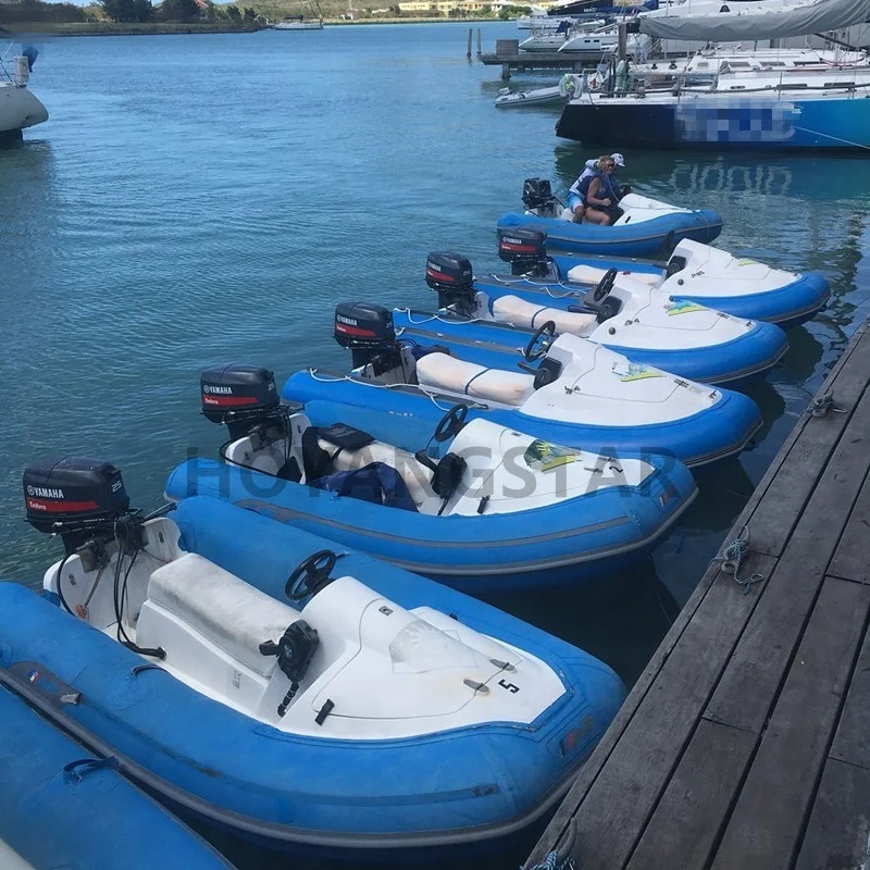 2 Person Speed Boat Inflatable RIB Boat Motor Boat