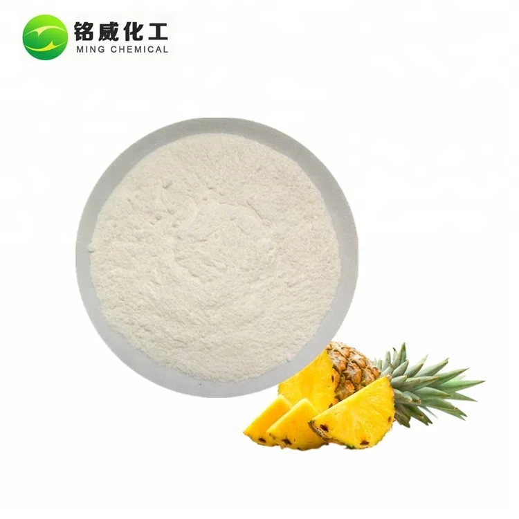 Bulk ананас экстракт стволовых натуральный Фермент Бромелайн Порошок