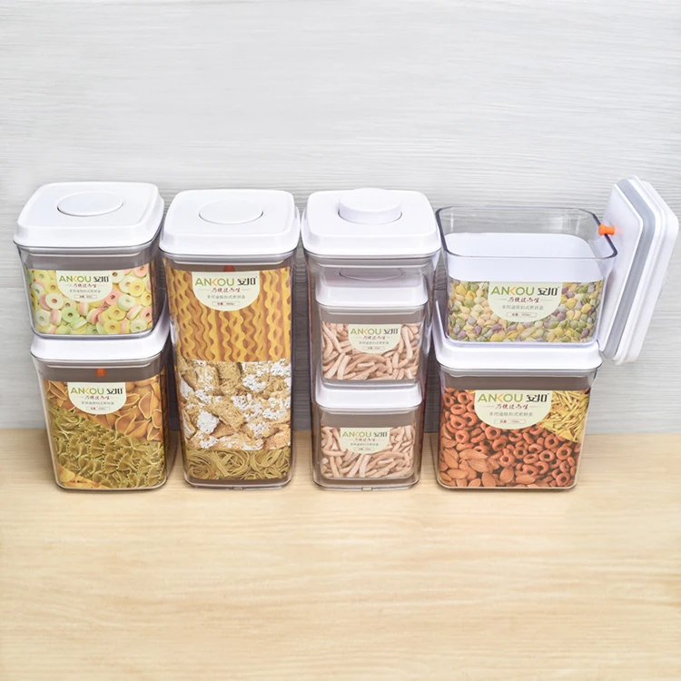 Ankou Food Storage Containers, Pop Airtight Food Storage