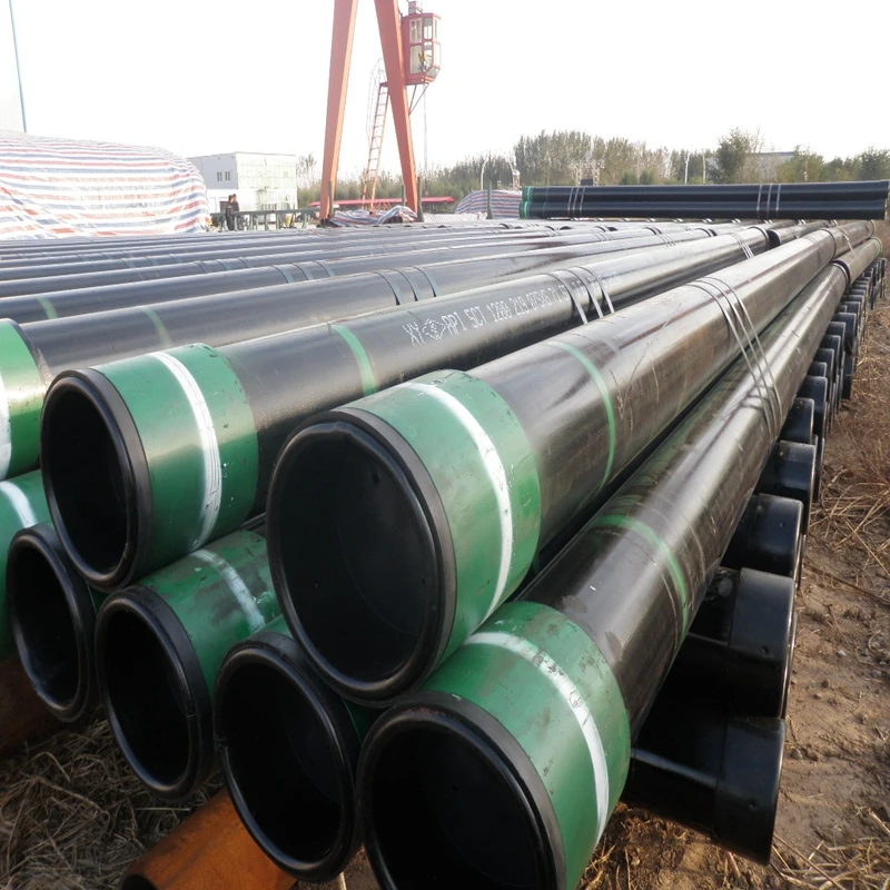 API API 5L 5CT J55 K55 N80 L80 P110 Casing Tube  ISO Standard Seamless Steel Tubes Oil Water Well Pipe Well Casing for Oil Field