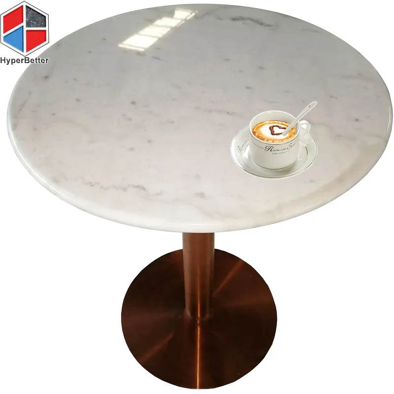 Wholesale Grace white round coffee table marble modern