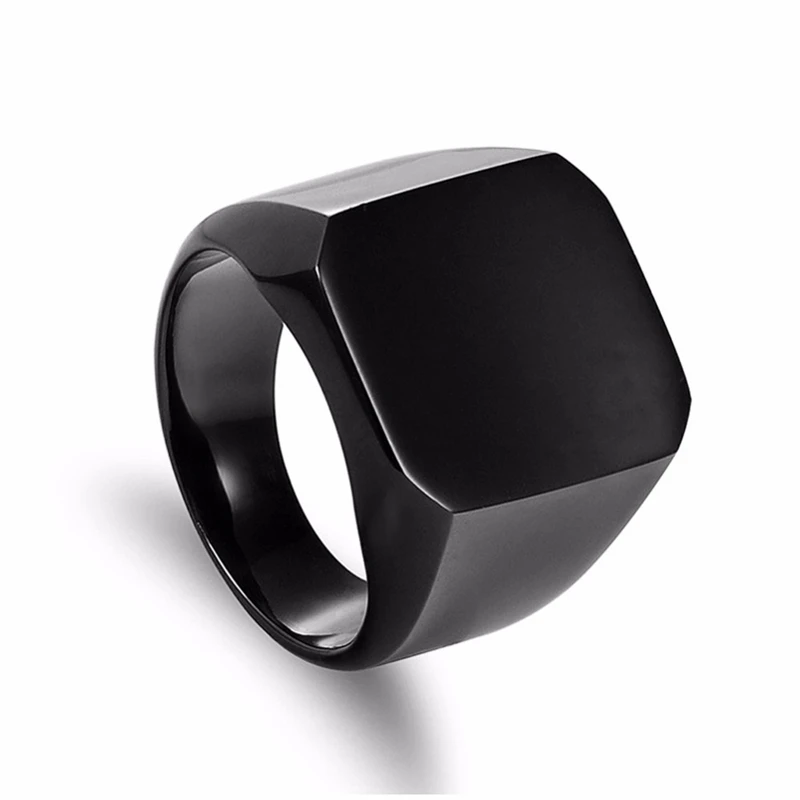 Rings Male Mars Symbol Black Center Stainless Steel Ring Rrj0059 13 Wholesale Jewelry Website 13 Unisex