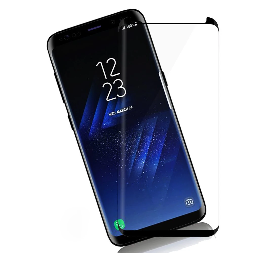 Высокое качество 3D Screen Protector Премиум Закаленное стекло для Samsung Galaxy S8 плюс закаленное
