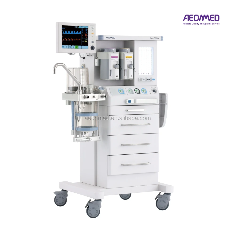 CE approved multi-function ICU anesthetic machine Aeon8300 anesthesia workstation with ventilator