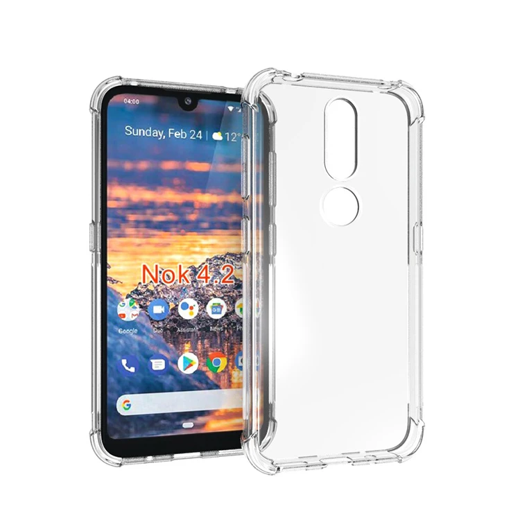 Étui Gel Silicone Transparent Pour Nokia G22 + Protecteur D'écran – PIXFAB