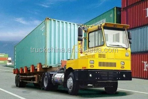 Sinotruk HOVA 4x2 266hp Terminal Towing Port Tractor Truck for Sale