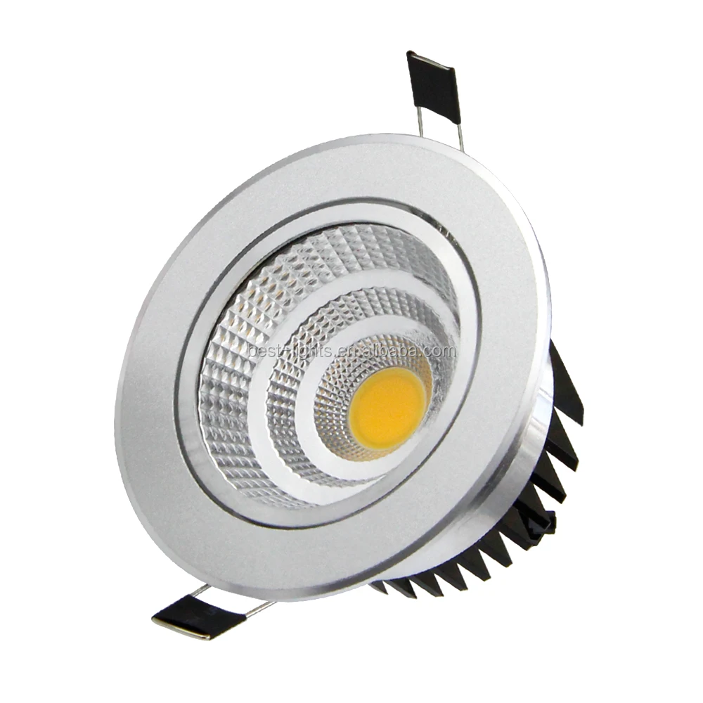 75mm Cut Out Factory Price LED Downlight Cob WWW.China XXX.com 3Inch 7W Led Cob Dimmable Downlight Infocus Projector