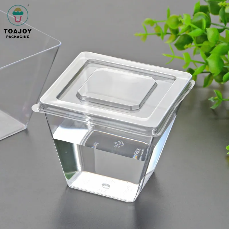 30 Joghurtglas-Deckel Aus Kunststoff – Wiederverwendbar, Transparent, 61 Mm Durchmesser
