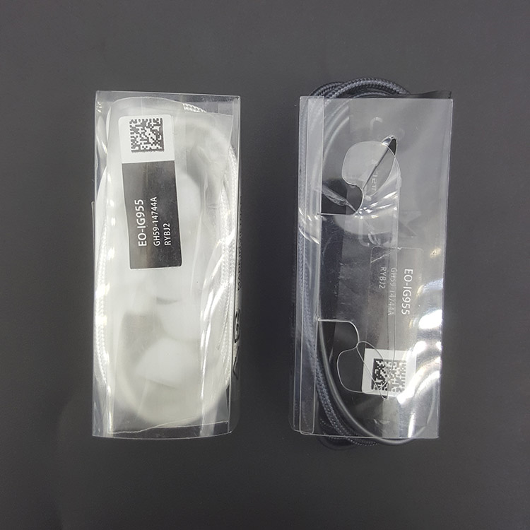 
 Для samsung s8 s9 note9 тяжелый бас наушники EO-IG955 конструкция не допускает перехлестывания шнура вкладыши проводные наушники с микрофоном и регулятором громкости  