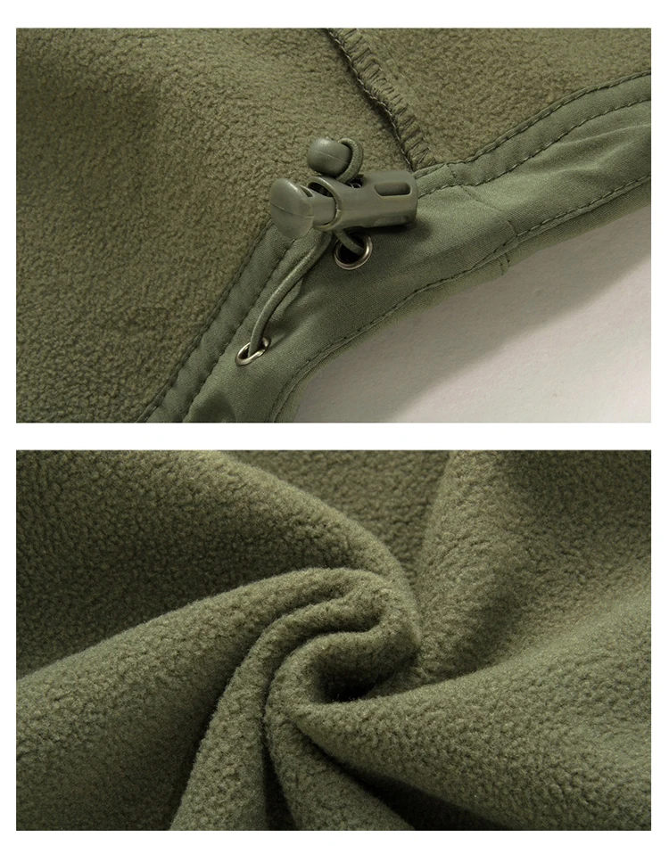 Men's Outdoo Tactical Camouflage Watepoof Softshell Hooded Combat Jacket Hiking Camping Winte Coat Fleece_voghion.com