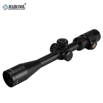 Marcool 6-24x50 night vision hunting rifle scope for air soft pcp gun