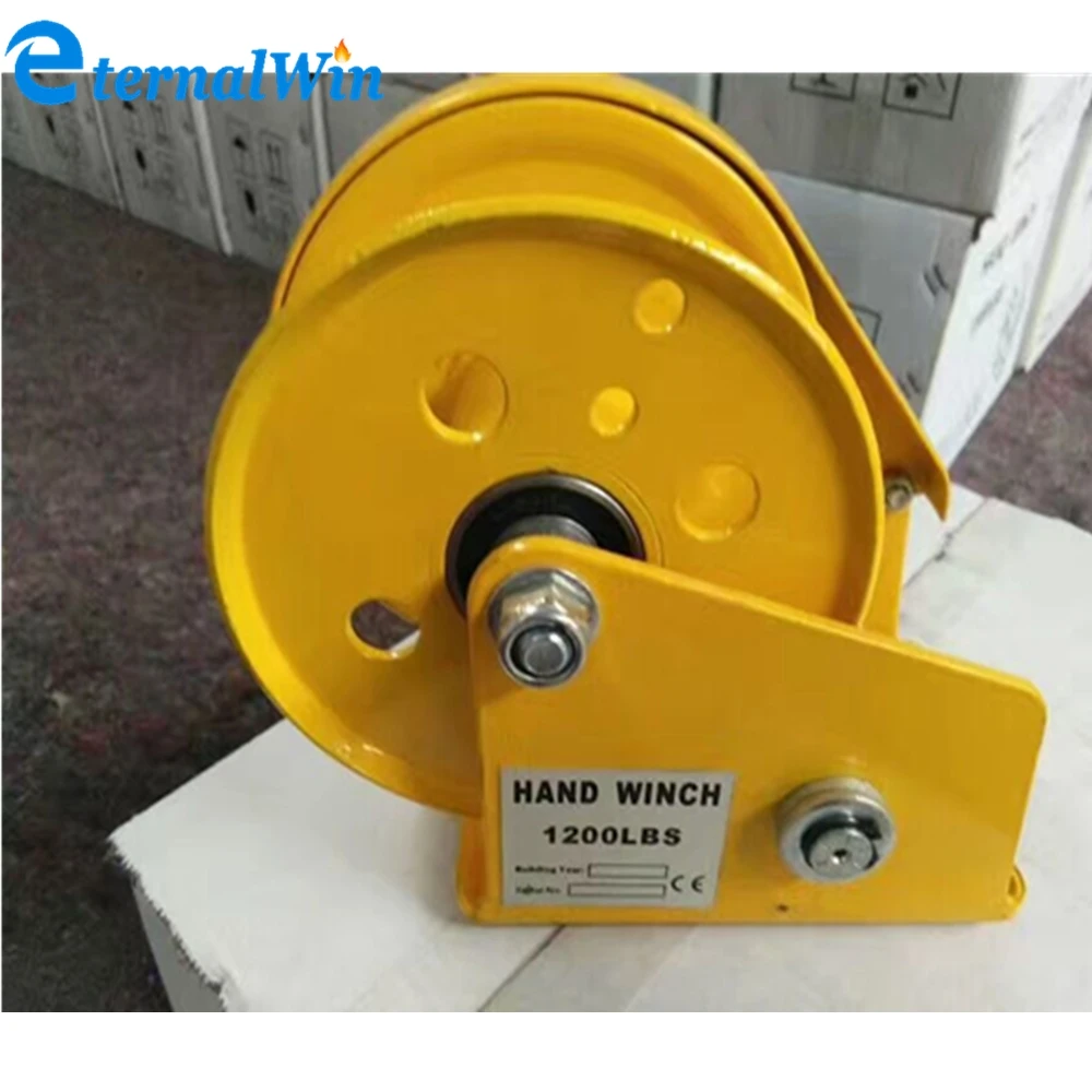 Hot selling worm gear hand winch with