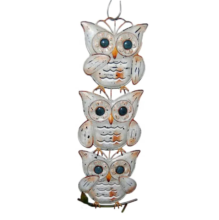 Metal Animal Owl SG30607-18.5C