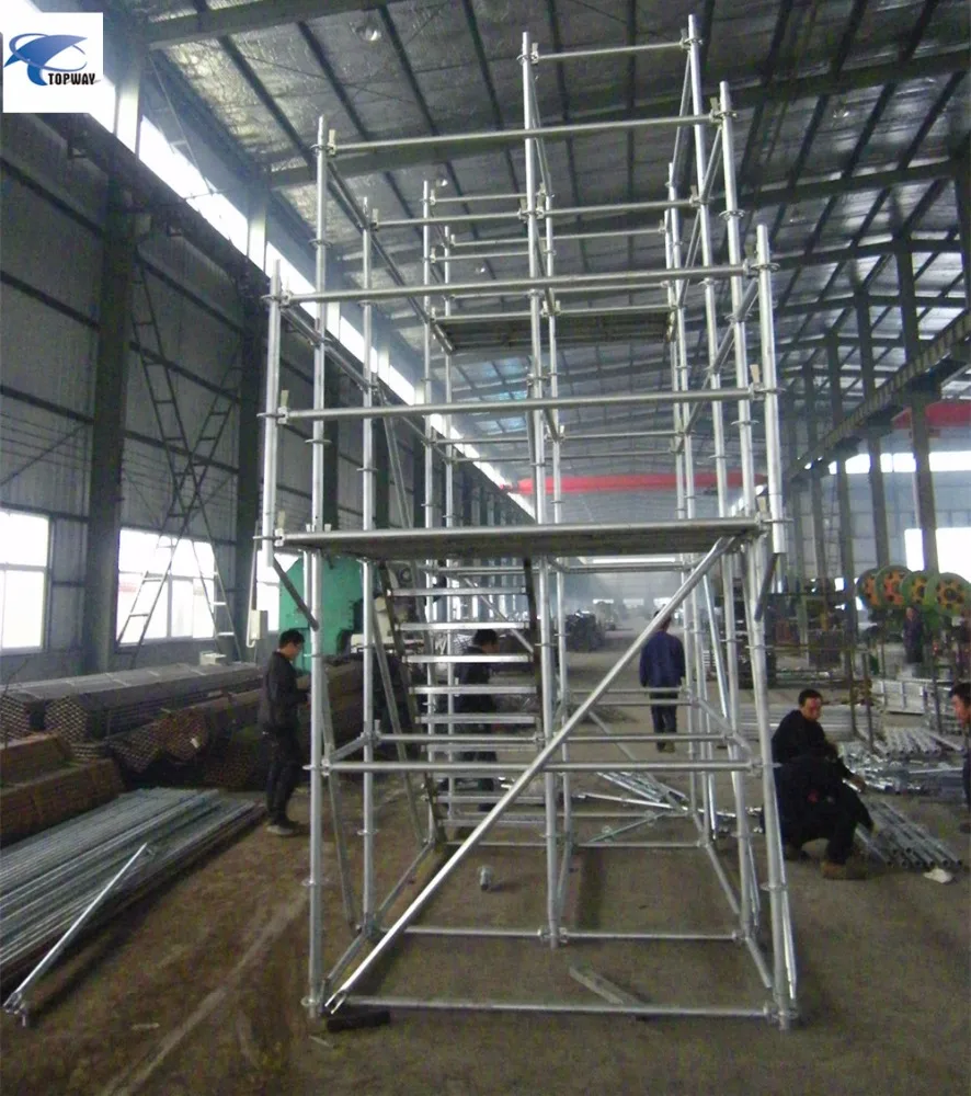 Ringlock Scaffolding System Stairs and Temporary Access