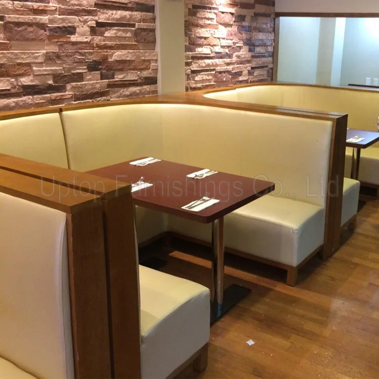 Customized Corner Restaurant Table and Benches Commercial Wooden Restaurant Furniture Restaurant Set Dining Set