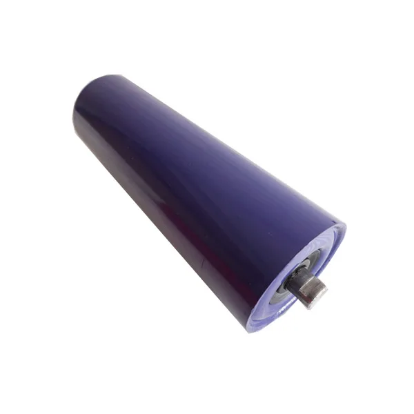 102mm Dia Water Proof Carrying Idler Equal Length Roll Trough Steel Conveyor Roller