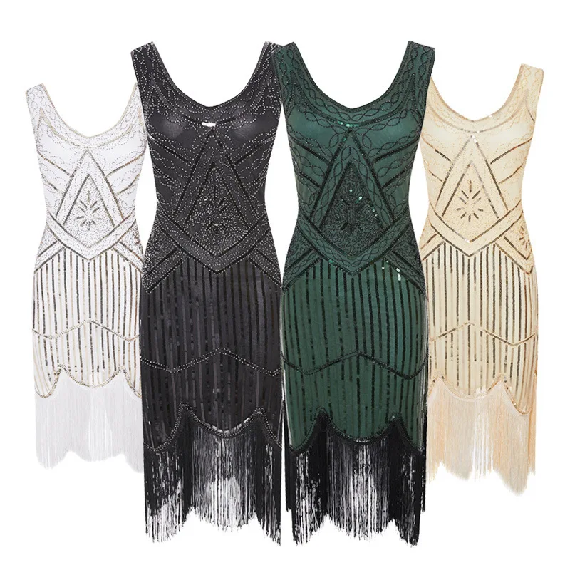 1920s Halloween Costumes Plus Size Flapper Gatsby Dress