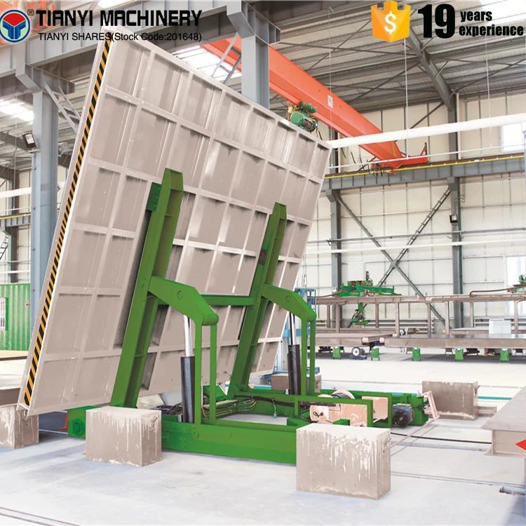 Precast Concrete Elements Hydraulic Tilting Table Machine for Precast Concrete Wall Panels