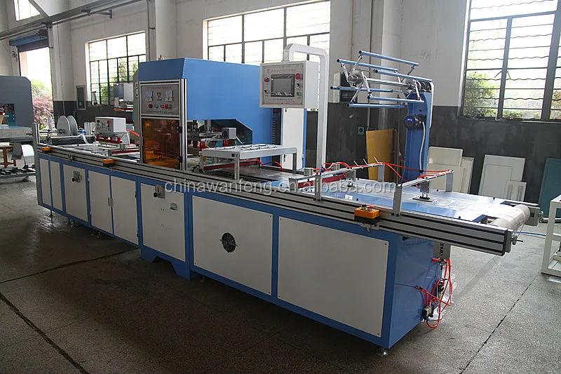Automatic Pvc ID Card Holder Making Machine (PLC Type)