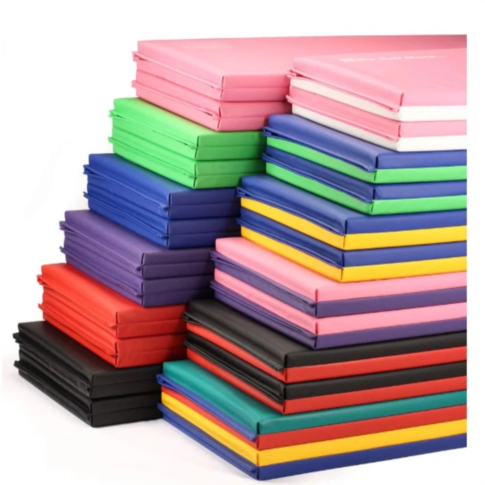 Physical Training Exercise Colored Gymnastic Mat Exercise Folding Mat Buy Used Gymnastics Mats