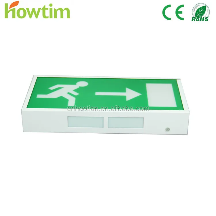 Factory Good Explosion Proof Led Emergency Lamp Illuminated Exit Signs Light With 3 Hours Emergency