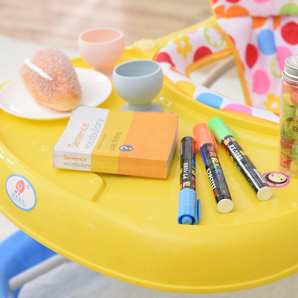 China Kids Learn to Walk Cartoon Walking Toy Chair Musical Baby Walker with Stopper for Children