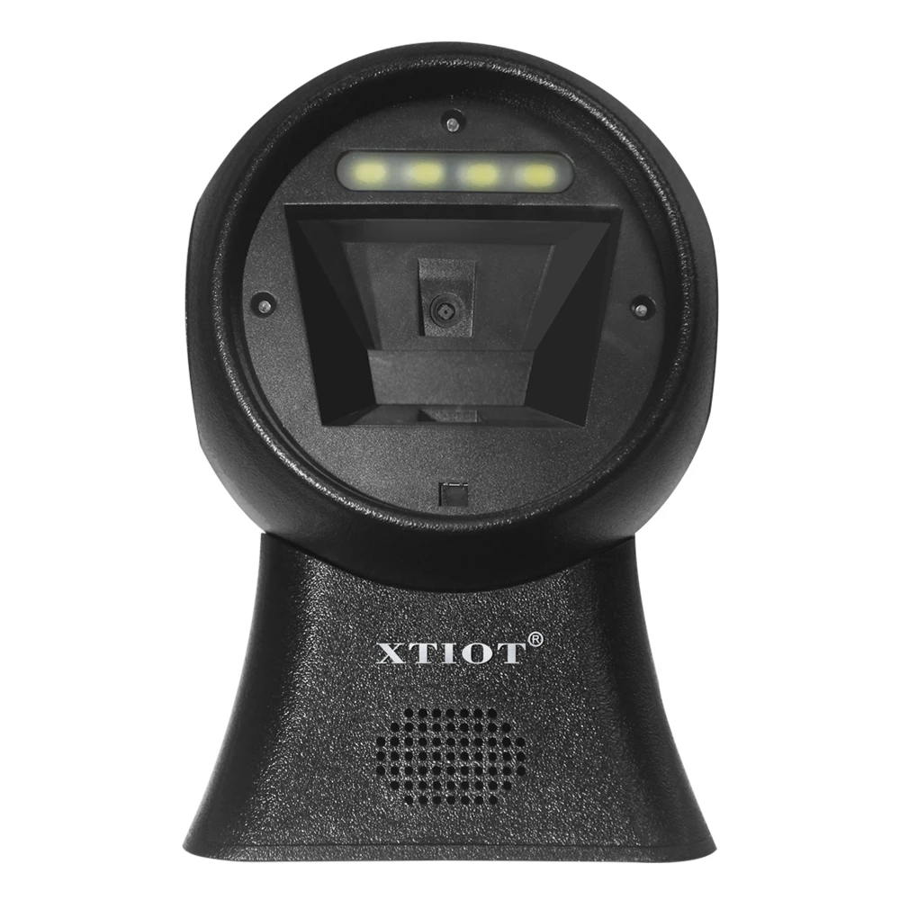 XT7302P Cashier Omnidirectional 2D Barcode Desktop USB QR Code Scanner QR Code Reader Barcode Scanner Manufacturer