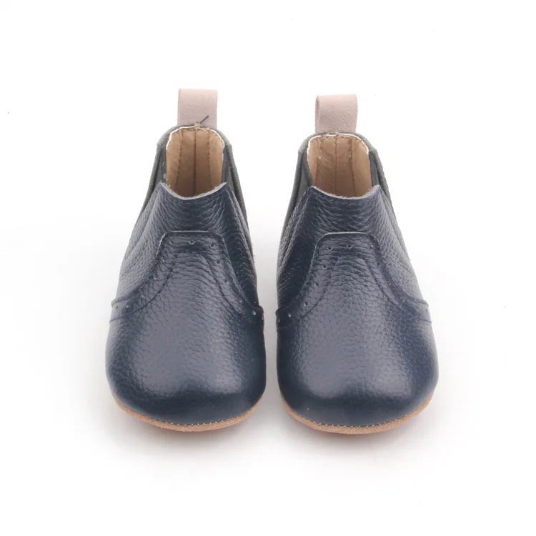 Оптовая продажа обуви BEIBEINOYA, детские кожаные ботильоны с мягкой подошвой