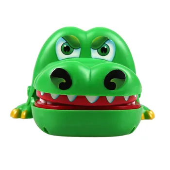 * usine vente chaude jouets grand crocodile bouche dentiste morsure doigt  jeu drôle nouveauté gag jouet pour enfants enfants