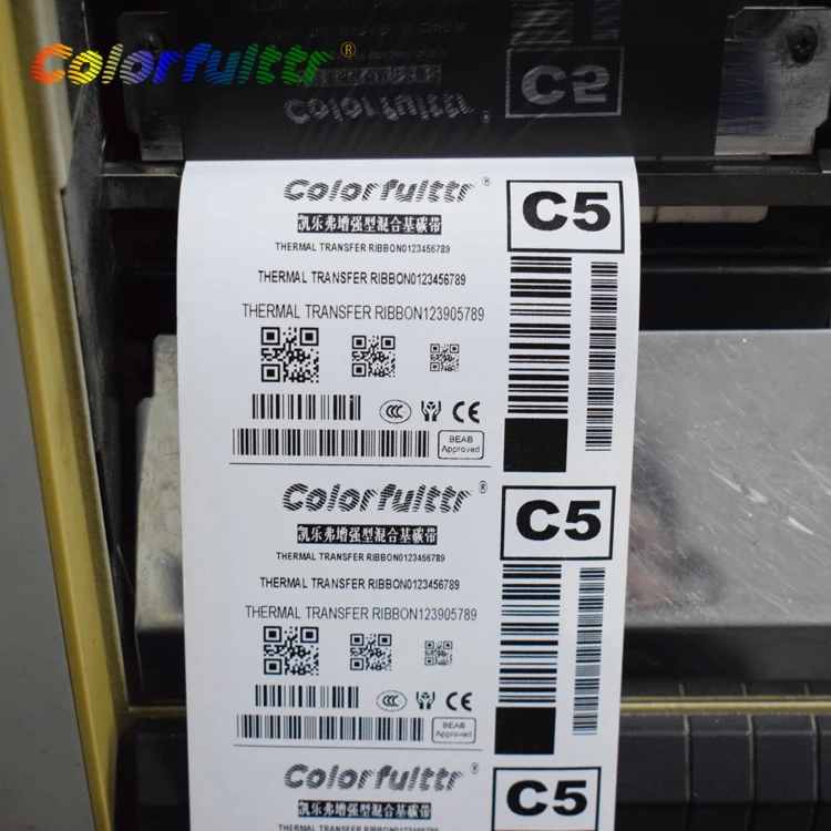 Термотрансферная лента восковая лента Зебра голограмма лента