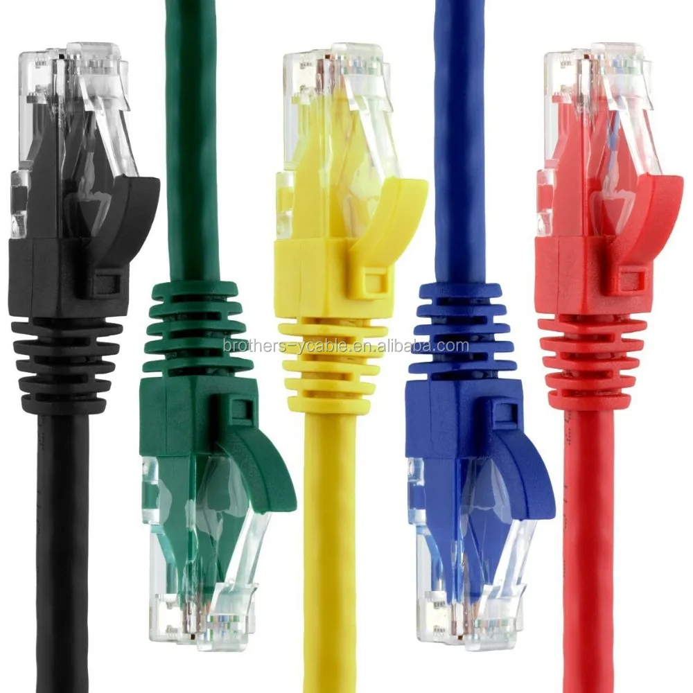 Ethernet Cable Internet Cat5e Network RJ45 LAN Patch Lead Wholesale 0.12m to 50m 