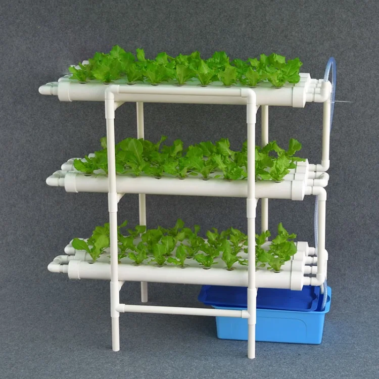 Skyplant NFT 3 Layer 12  PVC Pipe Hydroponic Systems for Vegetable
