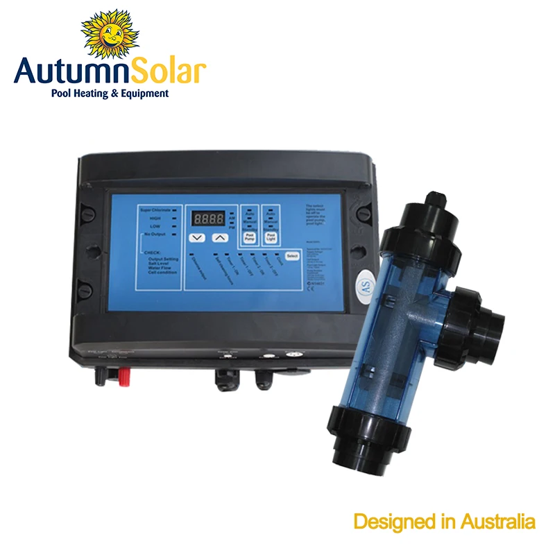 X30CL Titanium Electrode Salt Chlorinator for 80m3 Pool Water
