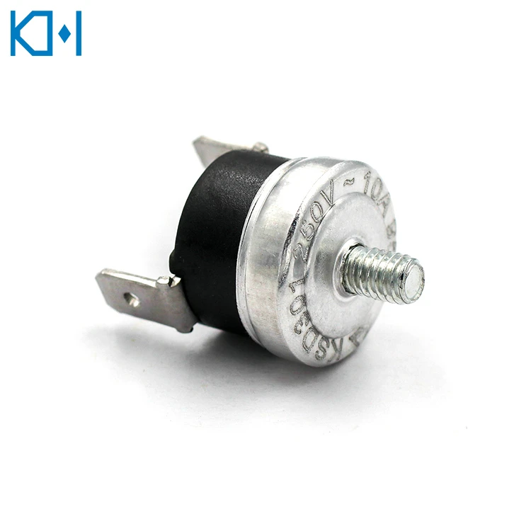 KH Best Quality Electric Heater Thermal Switch 125V 16A KSD301 Bakelite Overheating Protector Bimtal Thermostat