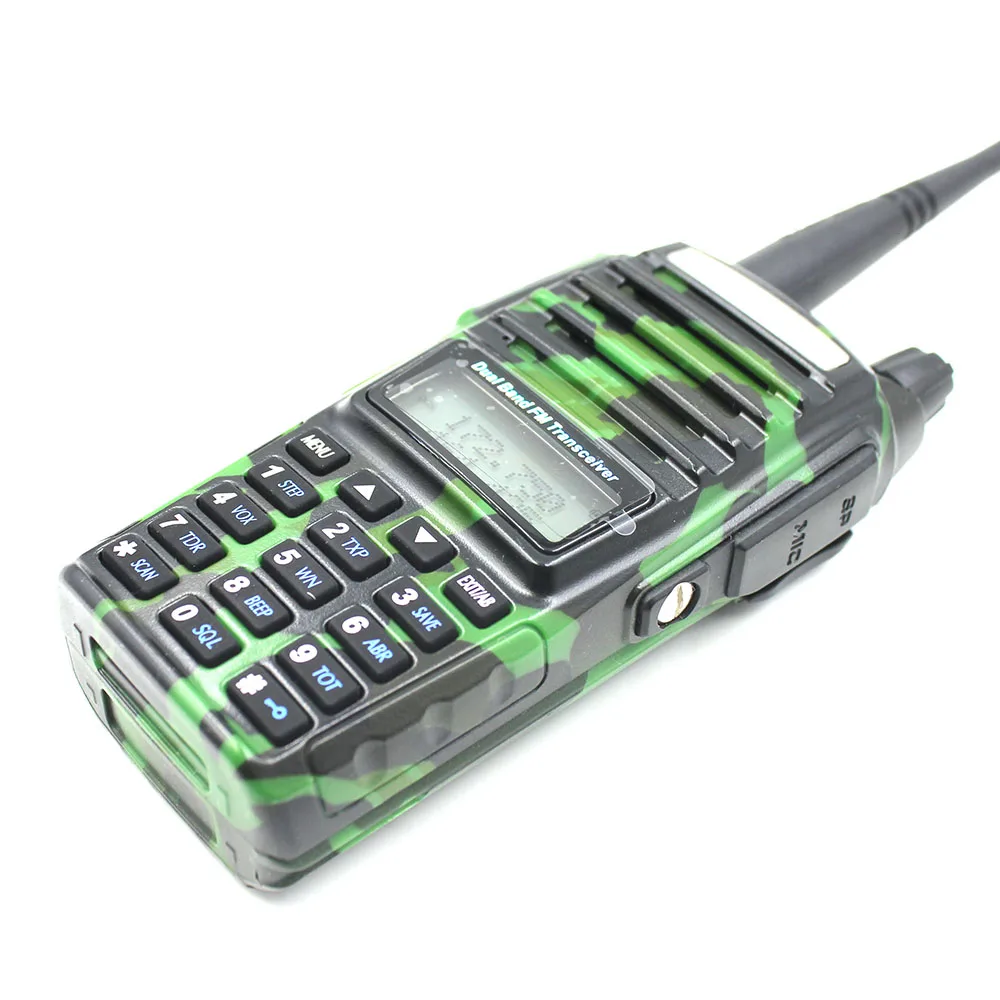 camouflage UV-82 Dual Band FM Transceiver Dual display Hot-selling camou Ham Radio Baofeng UV 82 U V  Two Way Radio