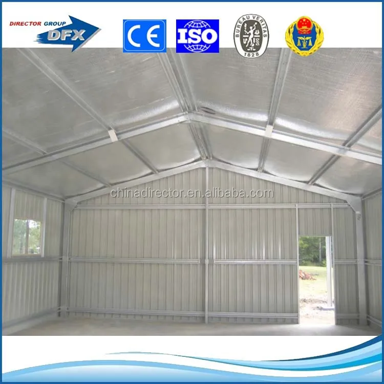Shed Design Light Frame Steel Structure Prefabricated Small Warehouse